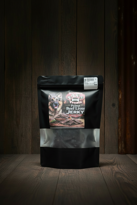 Premium Beef Liver Dog Treats by Pawfect Treats
