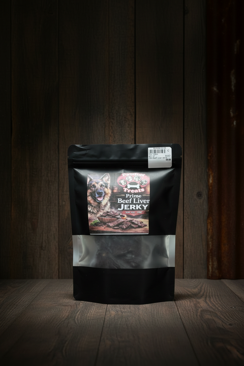 Premium Beef Liver Dog Treats by Pawfect Treats