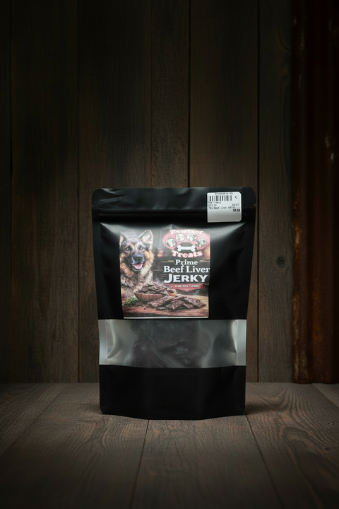 Premium Beef Liver Dog Treats by Pawfect Treats