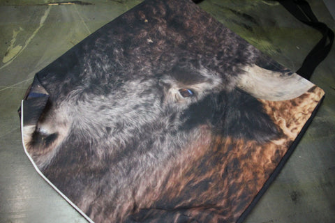 Genna Card Strength of the Plains Bison Canvas Tote