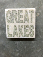 Load image into Gallery viewer, Great Lakes Petosky Pattern Magnet Tile by Ravaged Barn
