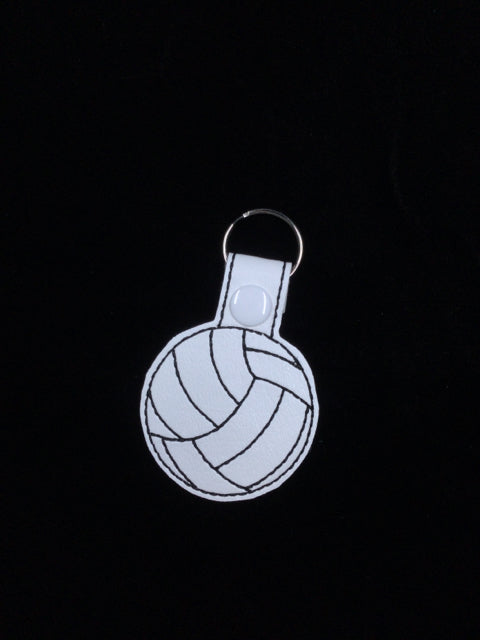 Volleyball Key Chain by Stitching Critters