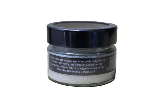 Lime Fresco Infused Sea Salt by Olivelle