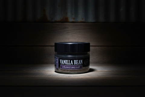 Olivelle Vanilla Bean Infused Sea Salt