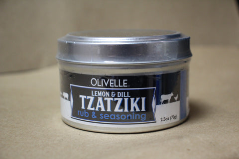 Lemon and Dill Tzatziki Rub and Seasoning by Olivelle
