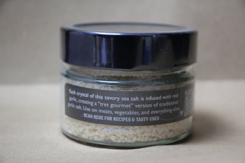 Roasted Garlic Infused Sea Salt by Olivelle