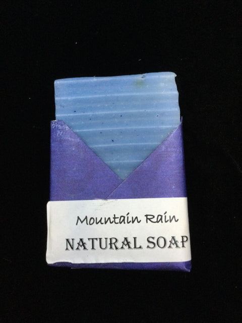 Natural Handmade Mountain Rain Soap by Joellen Clark