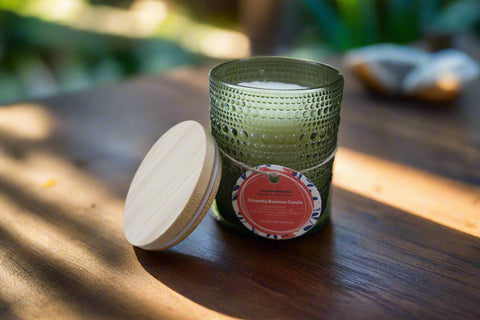 Citronella Beeswax Candle by Almosta Bee Farm