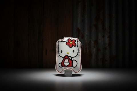 Hello Kitty Handmade Vinyl Hand Sanitizer Holder – Stitching Critters