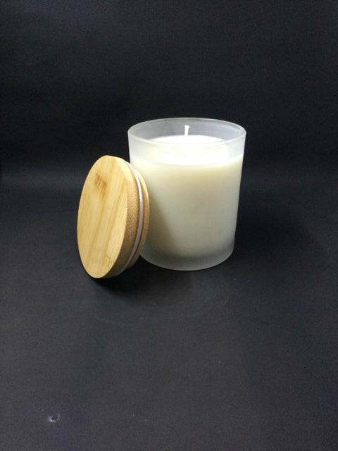 Black Cherry Almond Soy Candle by Trelea Apothocary