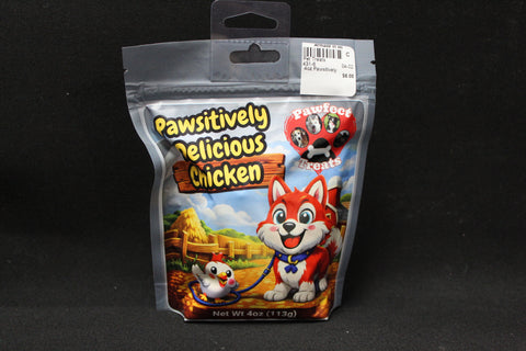 3 oz  Pawsitively Delicous Chicken Pet Treats