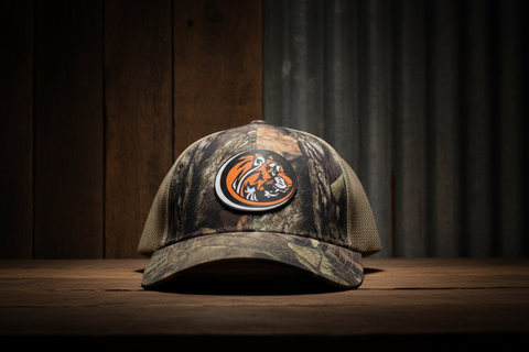 Armada Tiger Mossy Oak Camo/Tan Flexfit
