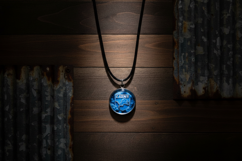 Detroit Lions Pendant Necklace