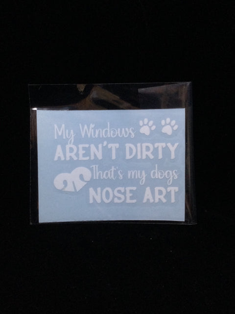 Dogs Nose Art Decal by June Bugs