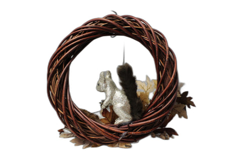 Charming Yet "Nutty" Fall Wreath