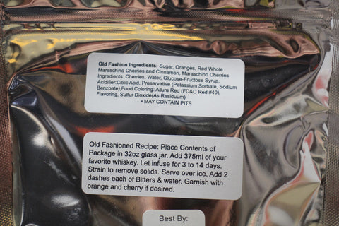 Old Fashioned Infusion  Large Bag Evey Parker's Out of This World Freeze Dried