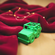 Load image into Gallery viewer, 3-D Printed Green Offroad Vehicle by AMLinspirations Toys
