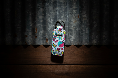 90s Print Lip Balm Holder by Almosta Bee Farm