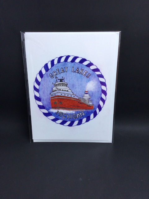 Great Lakes  Card by Studio in the Pines