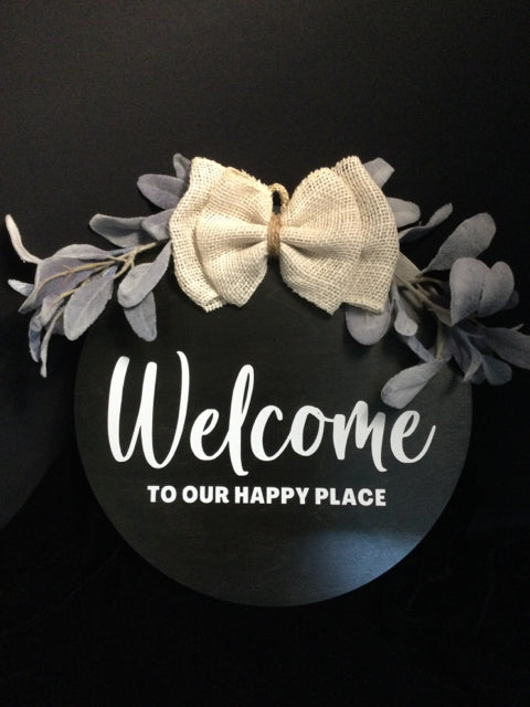 Welcome Wall Sign by Mara Lyn Designs