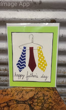 Load image into Gallery viewer, Father&#39;s Day Tie Card
