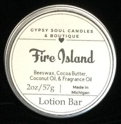 Fire Island Lotion Bar by Gypsy Soul