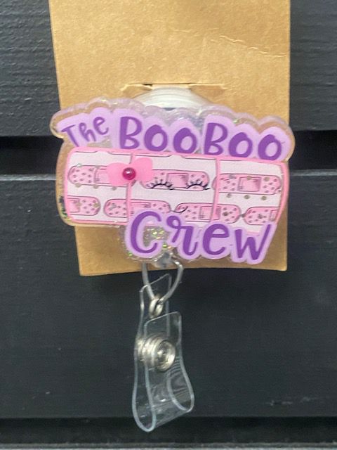 The Boo Boo Crew Badge Reel by June Bugs
