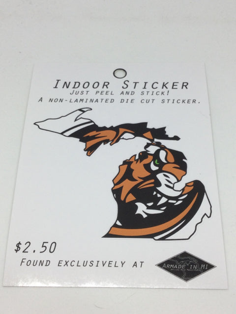 Armada Tiger Michigan Sticker