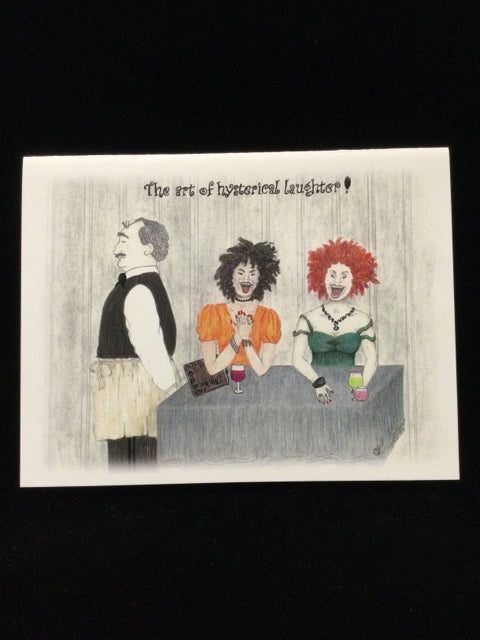 Hysterical Laughter by Studio in the Pines Cards