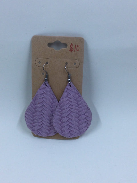 Light Pink Textured Earring by Ai Dina