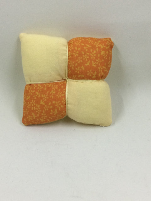 Orange/Yellow Pin Cushion by Plum Pallet