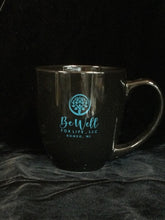 Load image into Gallery viewer, 16 oz Black Mug by Be Well for Life
