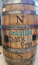 Load image into Gallery viewer, Unsalted &amp; Shark Free Great Lakes Whiskey Barrel Bar
