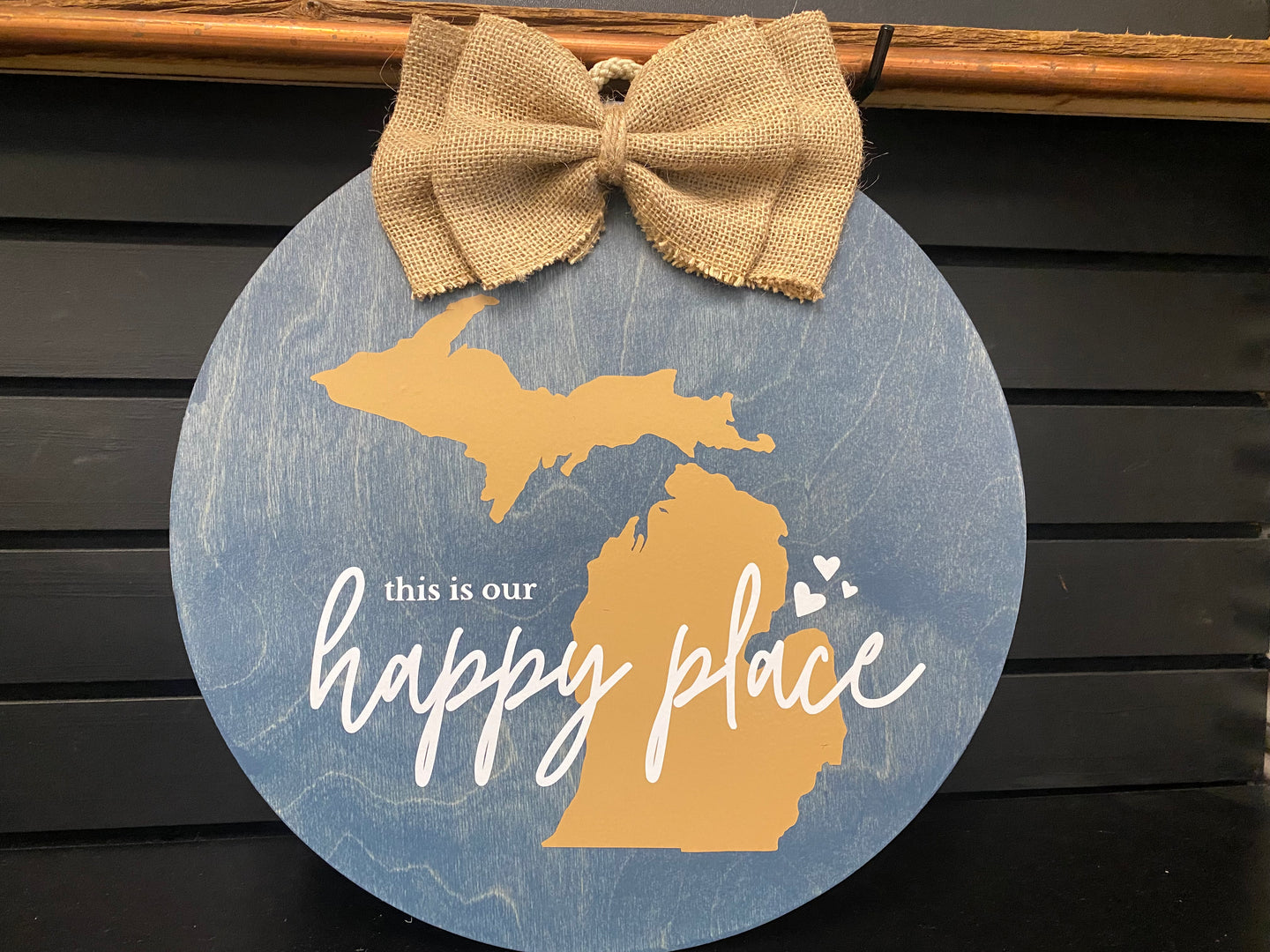 This Is Our Happy Place Wall Sign by Mara Lyn Designs