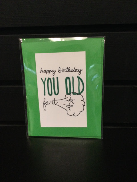Happy Birthday You Old Fart Cards by Cards For a Cause
