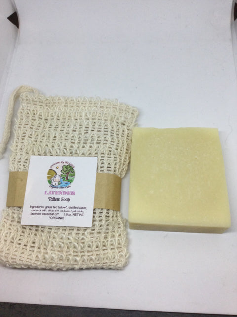 Lavender Tallow Soap by Creations by the Creek