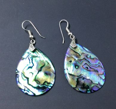 Abalone Dangle by Vintage Deals