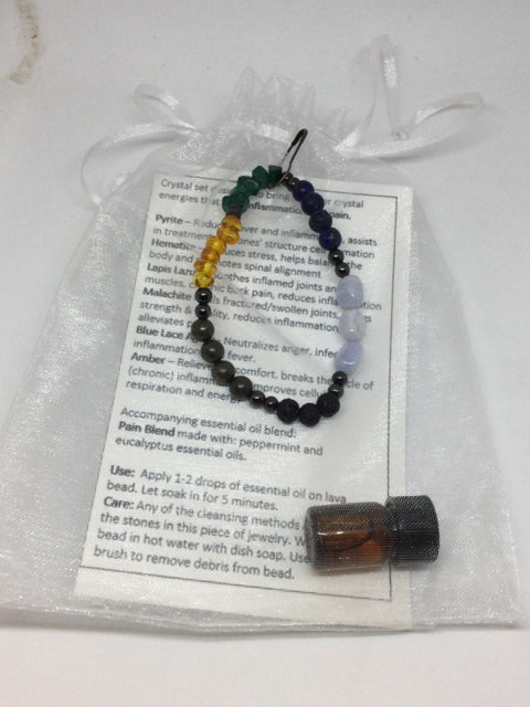 Inflammation and Pain Bracelet by Creations by the Creek