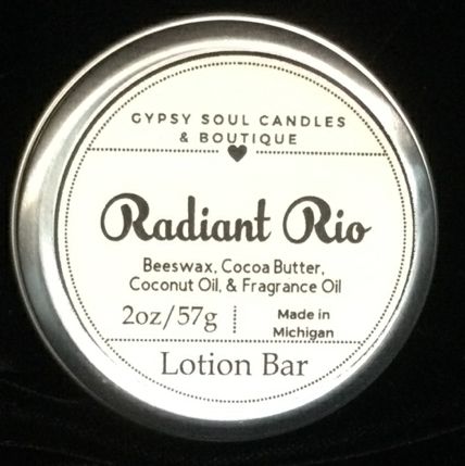 Radiant Rio Lotion Bar by Gypsy Soul