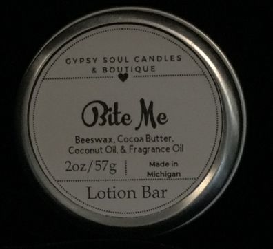 Bite Me Lotion Bar by Gypsy Soul