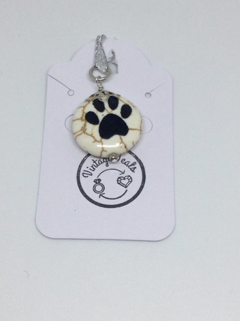 Dog Paw Pendant by Vintage Deals