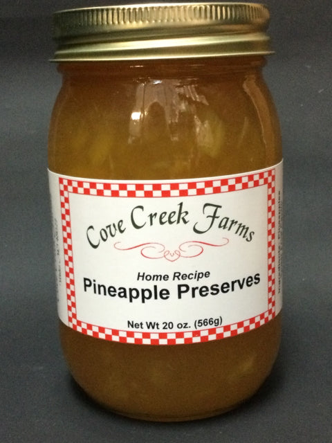 Pineapple Preserves  Cove Creek Farms