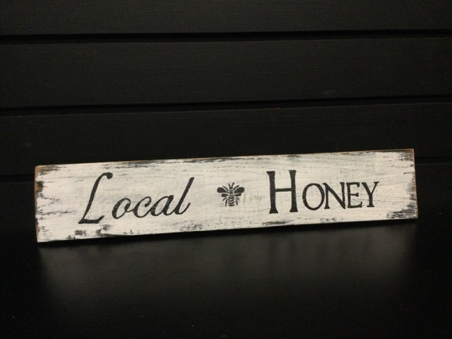 Local Honey Sign by 4  Bees Herbs