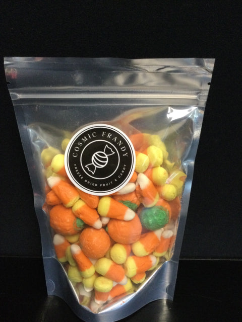 Large Freeze Dried Candy Corn & Pumpkins by Cosmic Frandy