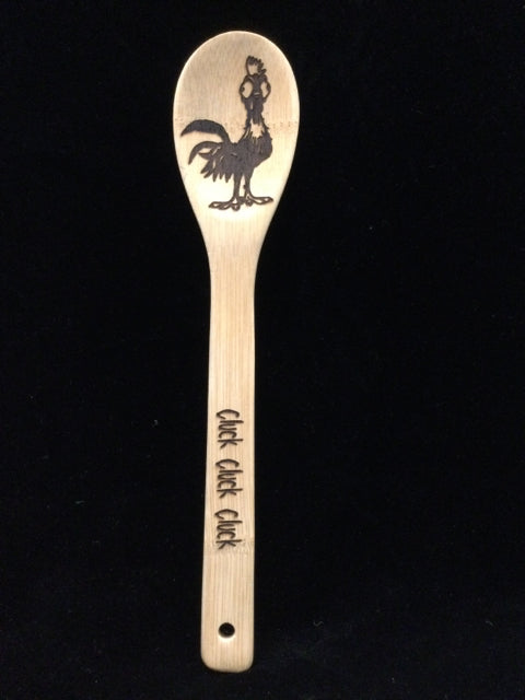 Rooster Wood Spoon by Shafer Built