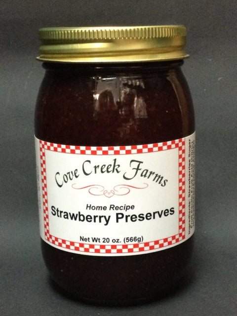 Strawberry Preserves by Cove Creek Farms