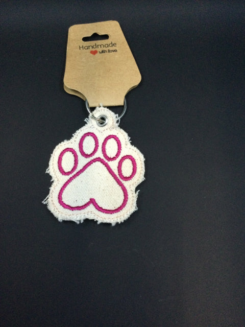 Embroidered Key chain by Preppy Paws