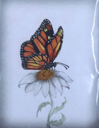 Monarch Bliss Card by Carol Schulte