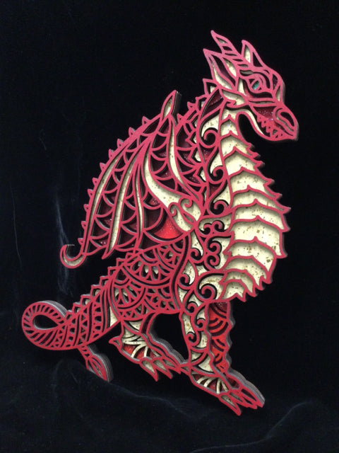 Red  Dragon by JeMar Creations