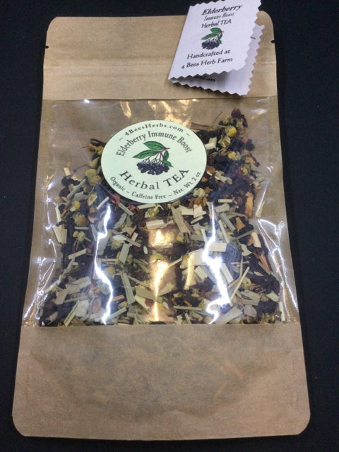 Elderberry  Immune Boost Herbal Tea by 4 Bees Herb Farm